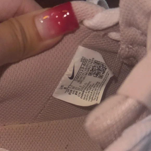 Nike Women's Blush Pink Sneakers - Picture 6 of 6